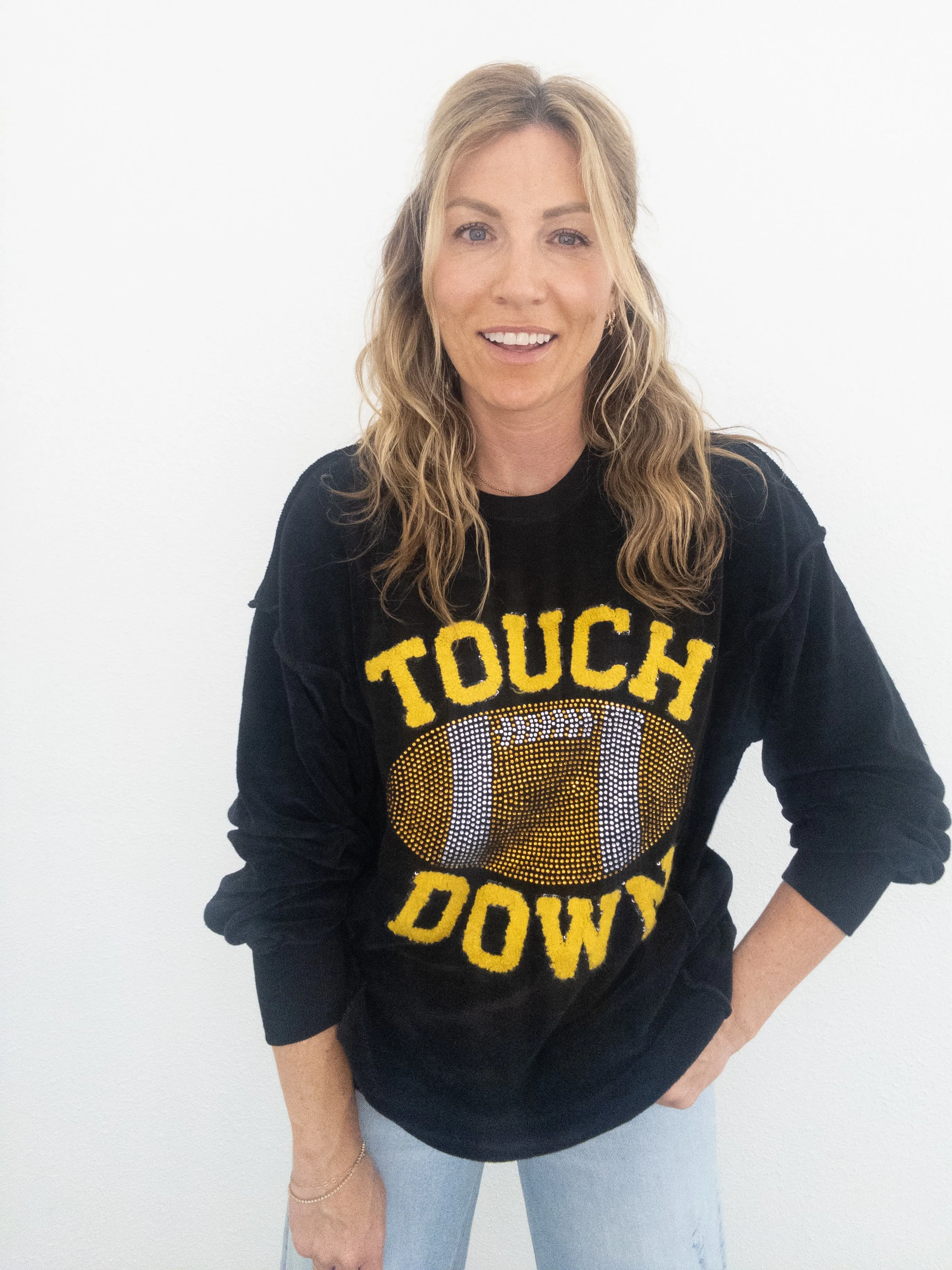 Touchdown Bling Sweatshirt