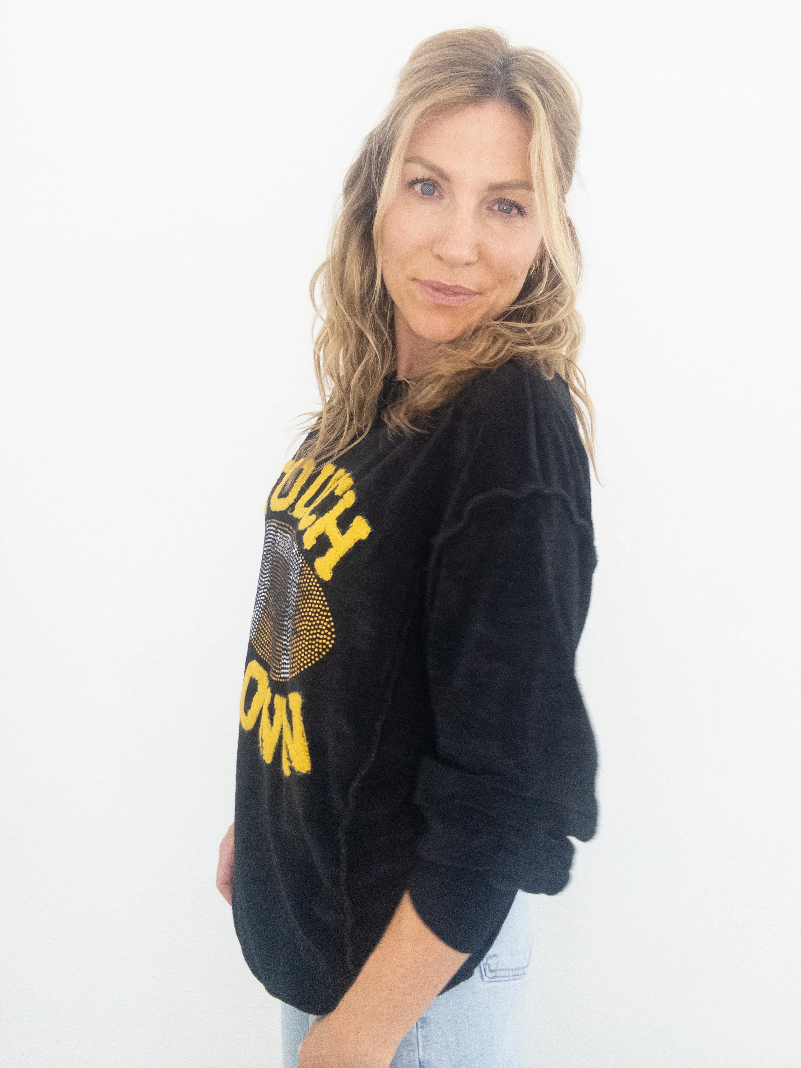 Touchdown Bling Sweatshirt