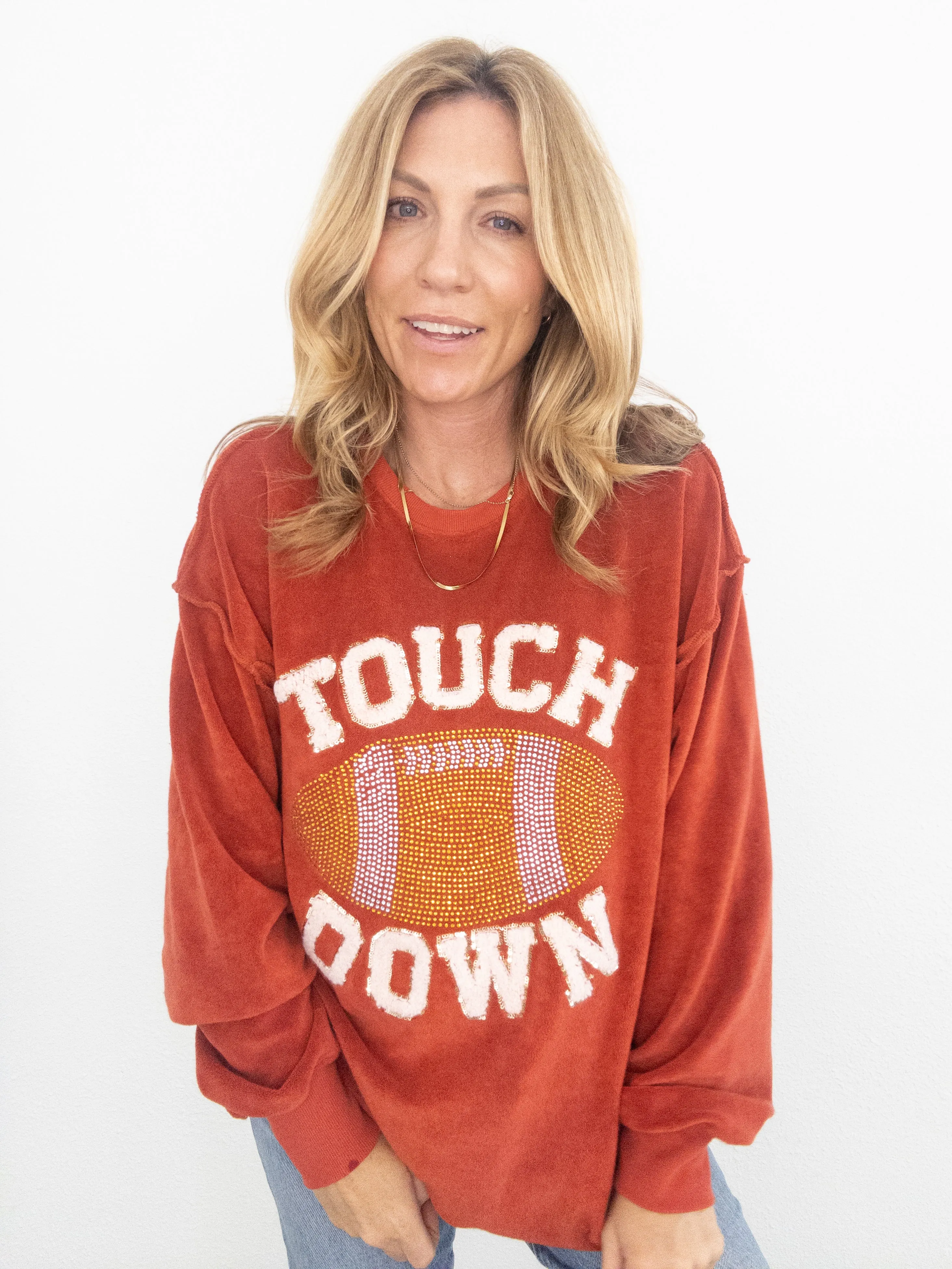 Touchdown Bling Sweatshirt