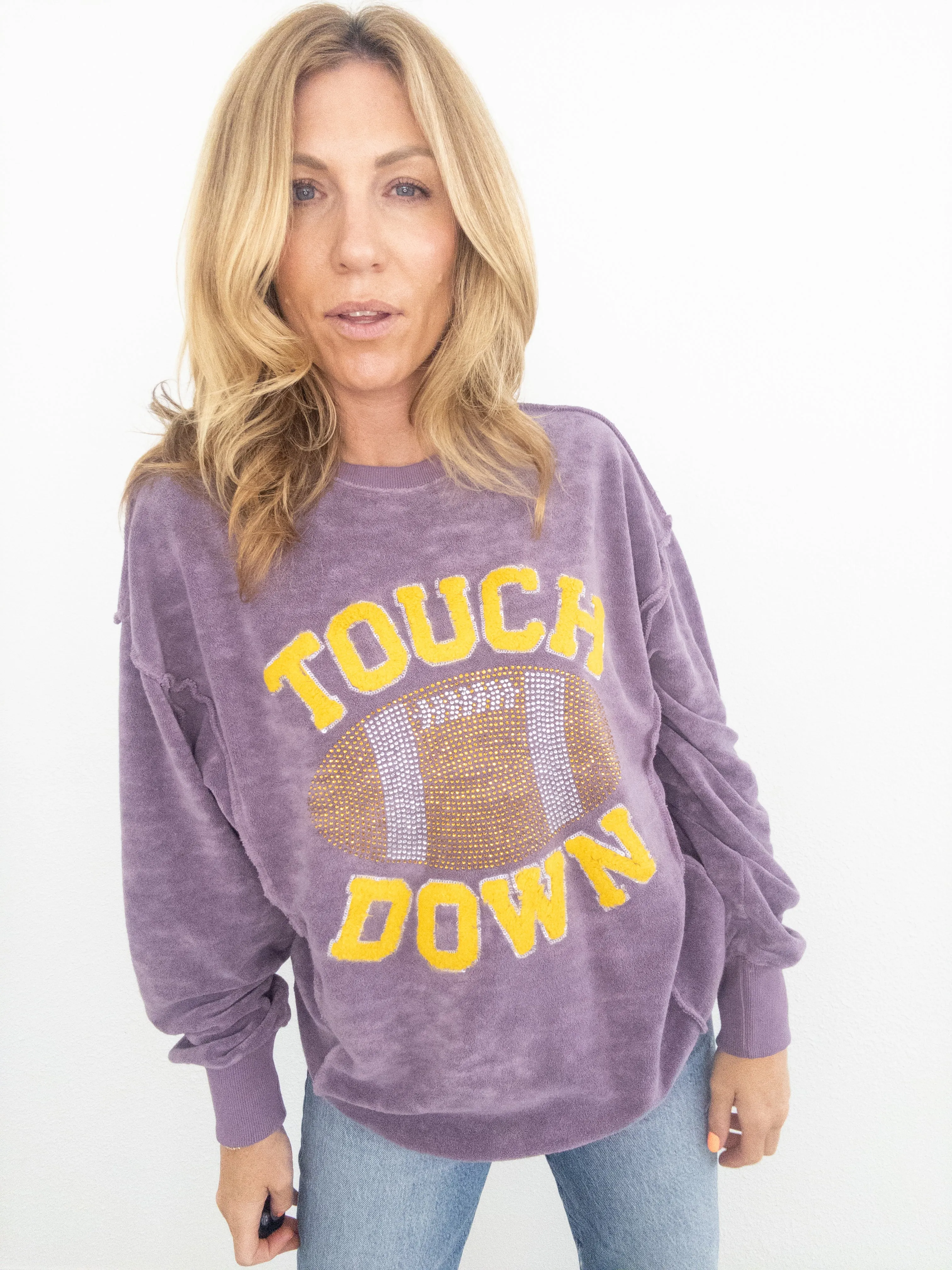 Touchdown Bling Sweatshirt