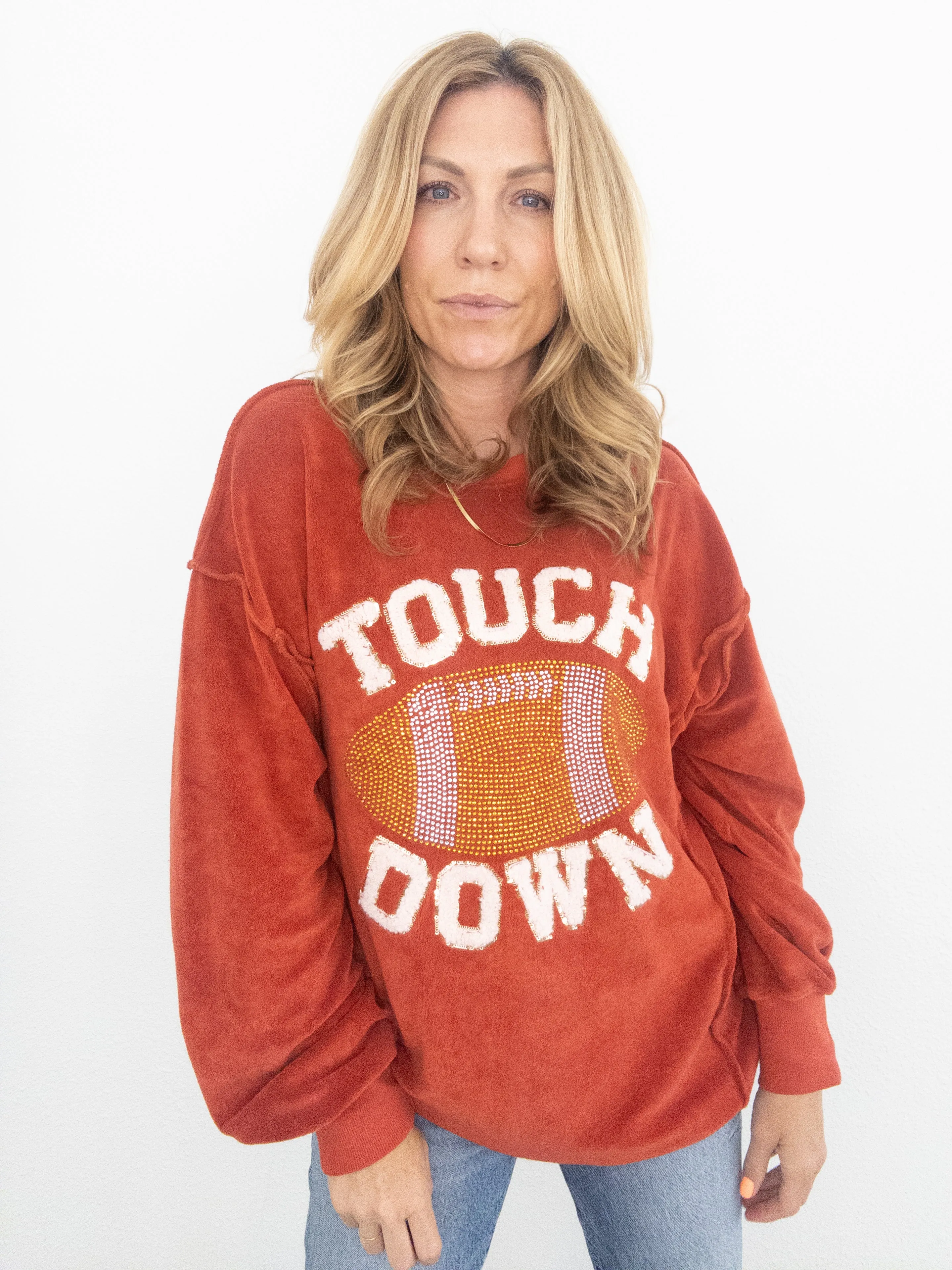 Touchdown Bling Sweatshirt