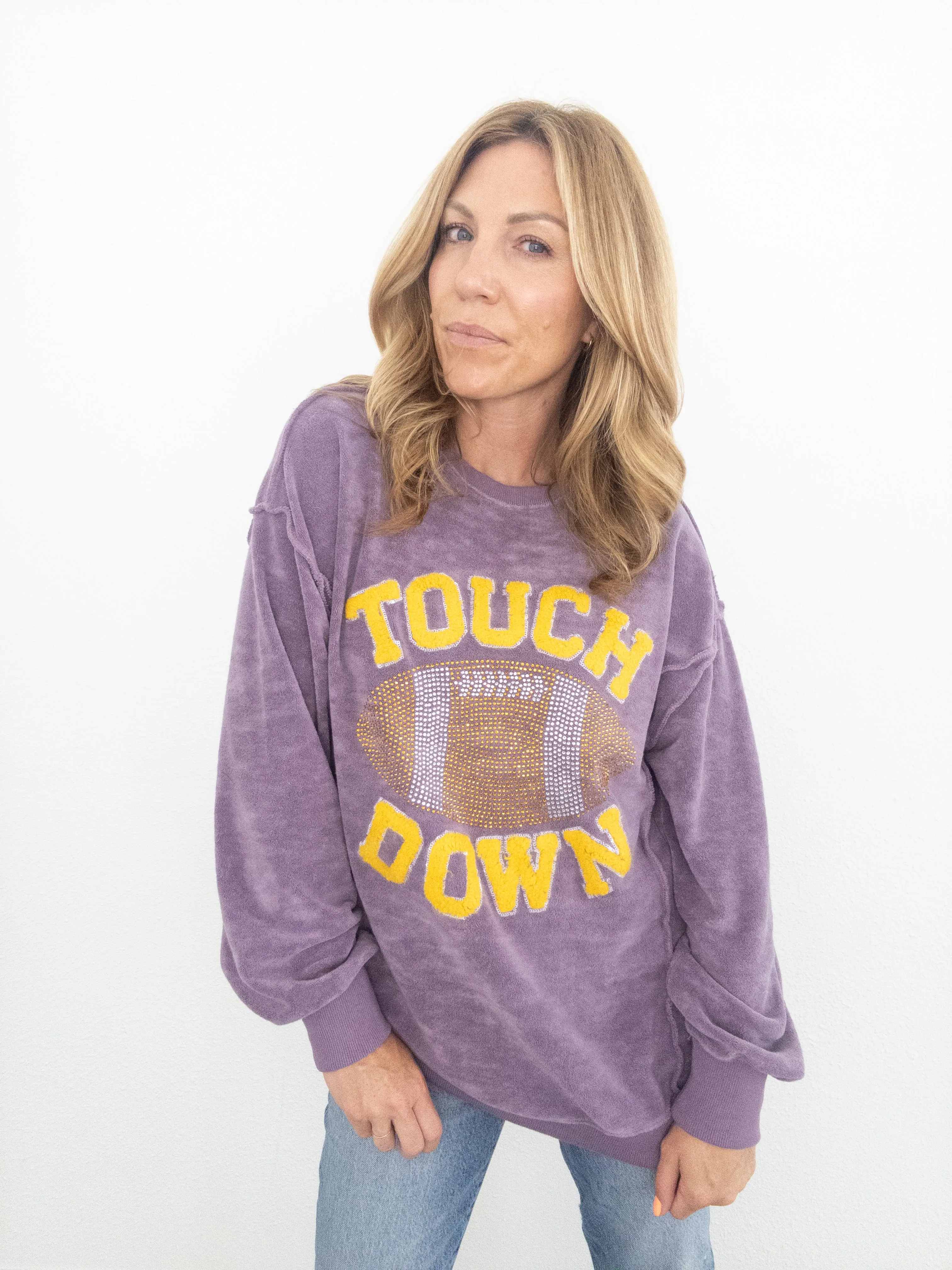 Touchdown Bling Sweatshirt