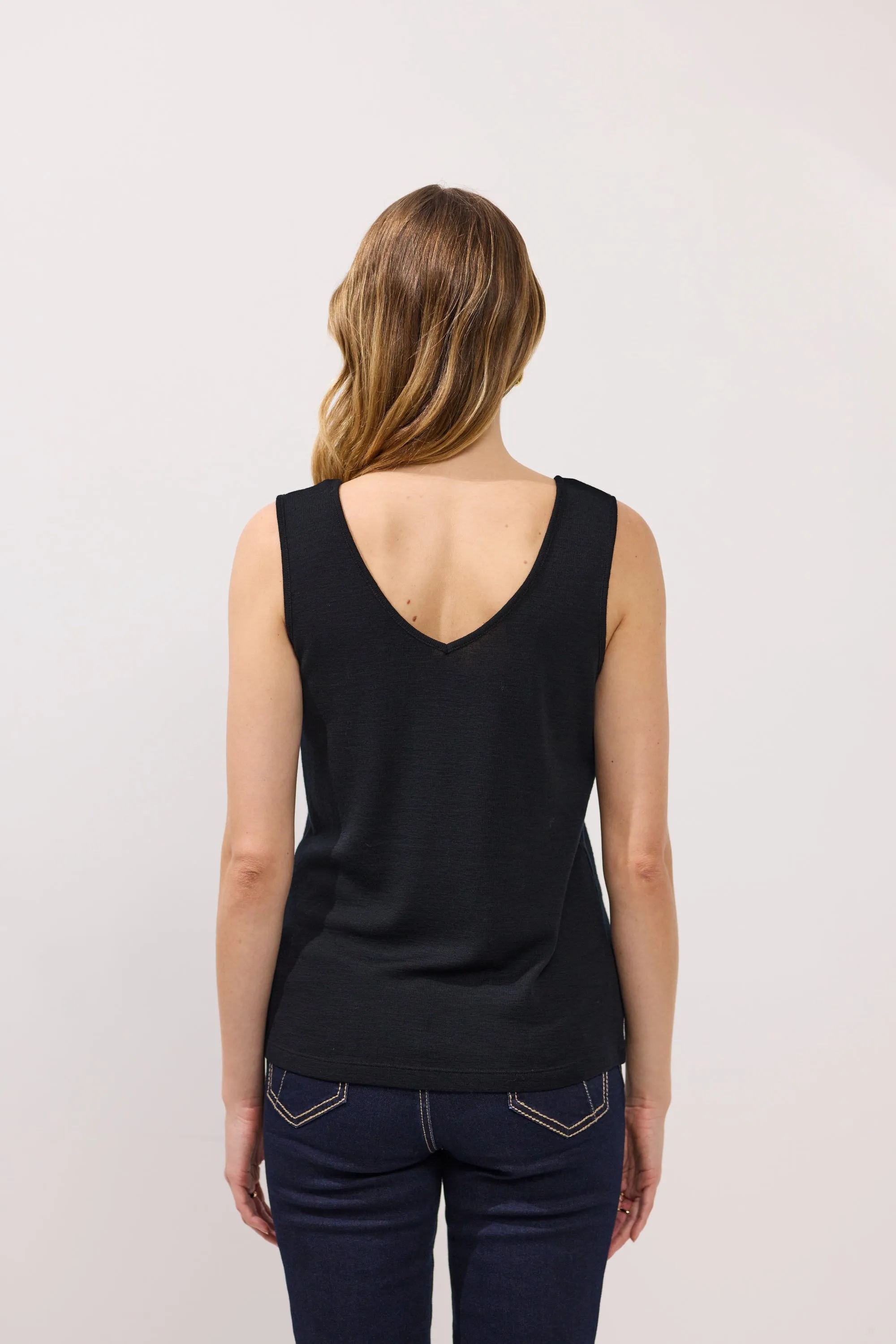 Twain Merino Tank