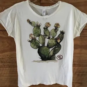 West 20 Saddle Co. Green Watercolor Cactus Graphic Tee