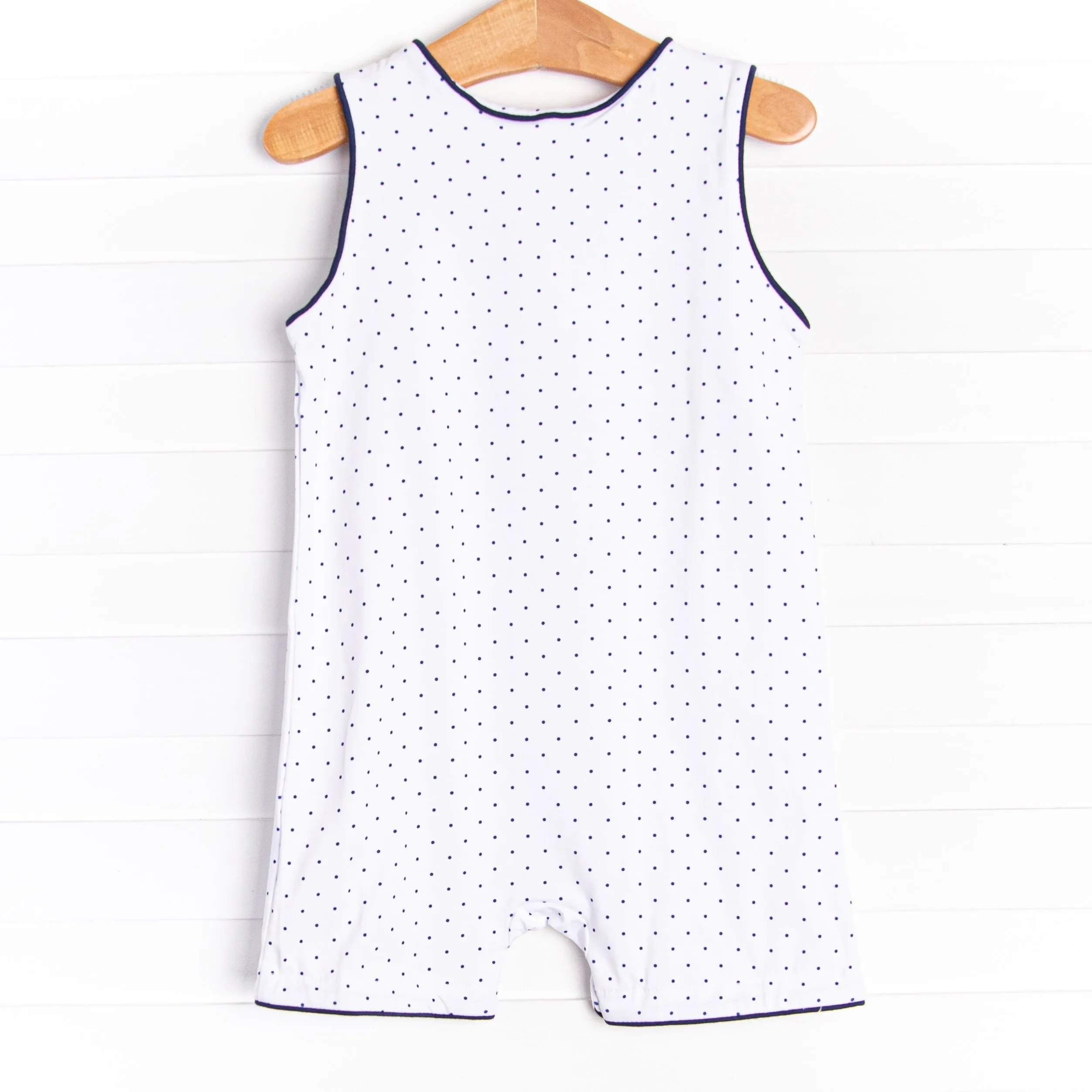 Whale Hello Applique Jon Jon, Navy