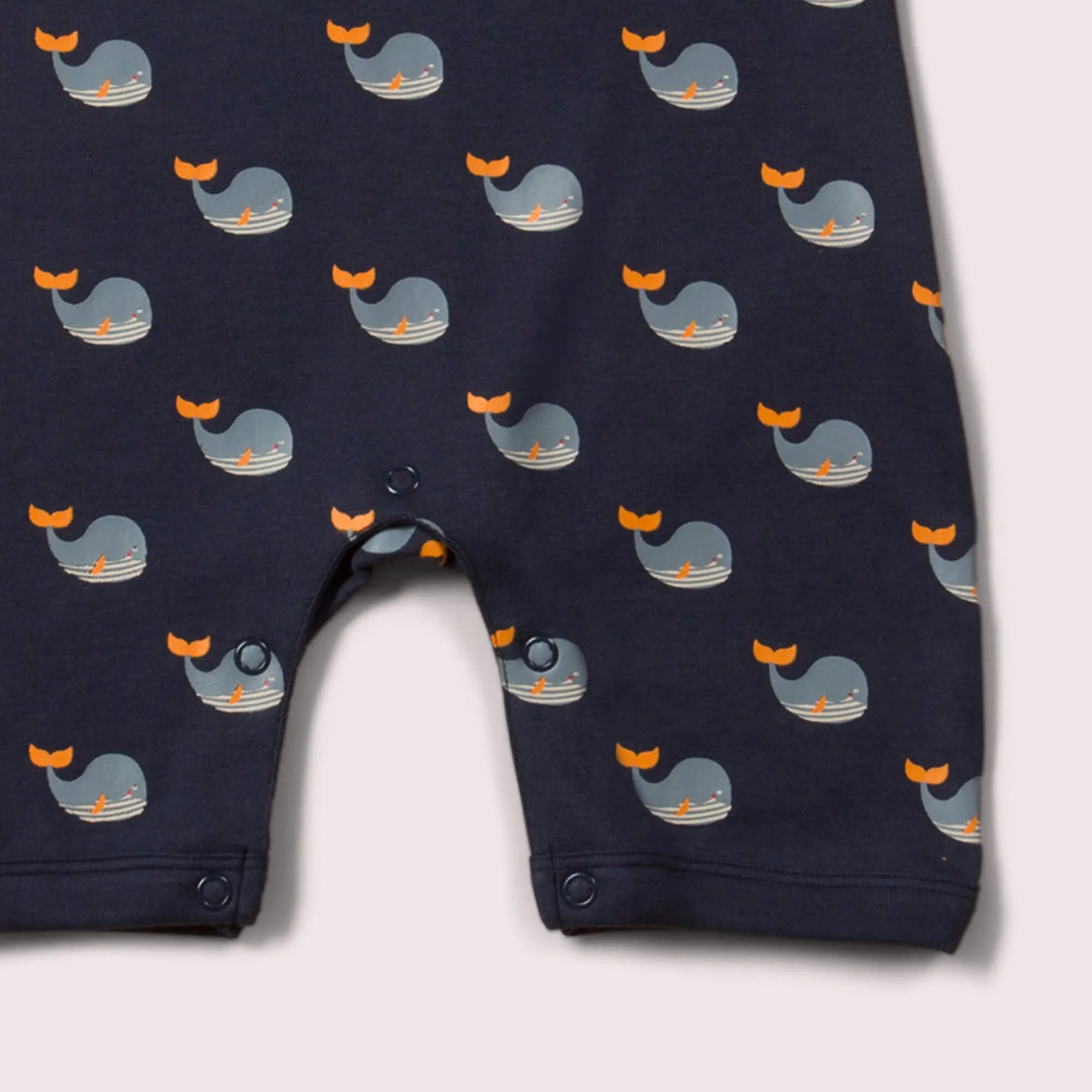Whale Song Organic Romper Playsuit