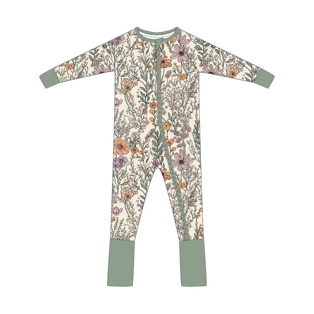 Wildflower Garden Floral Convertible Romper