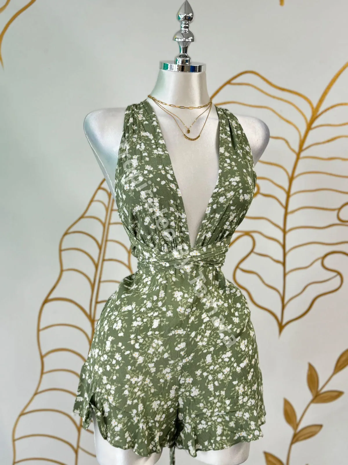 Wildflower Wrap Romper