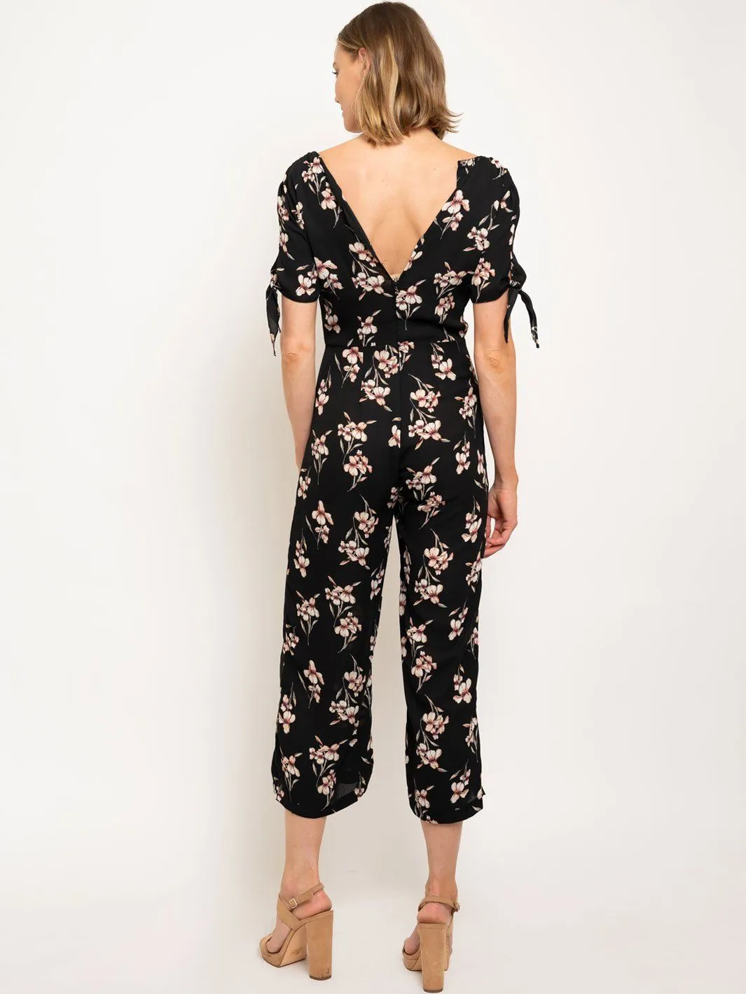 WOMEN'S FLORAL JUMPSUIT