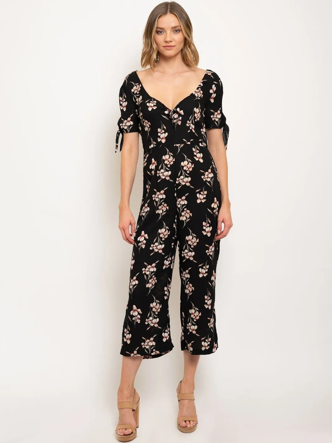 WOMEN'S FLORAL JUMPSUIT