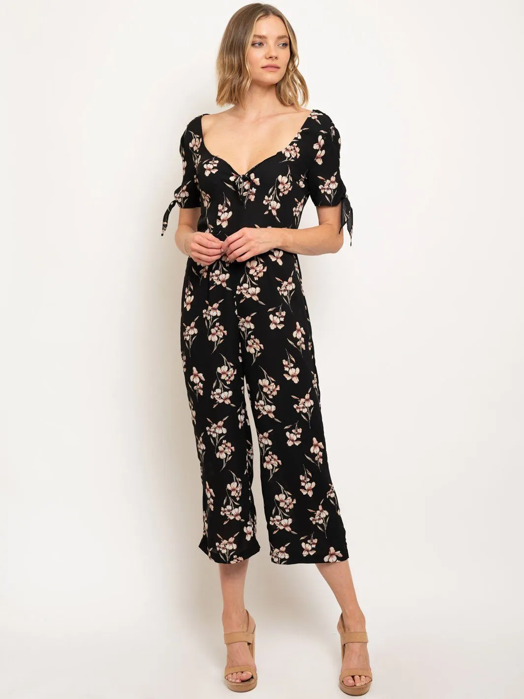 WOMEN'S FLORAL JUMPSUIT