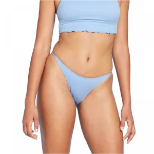 Xhilaration Women's Textured High Leg Scoop Bikini Bottom