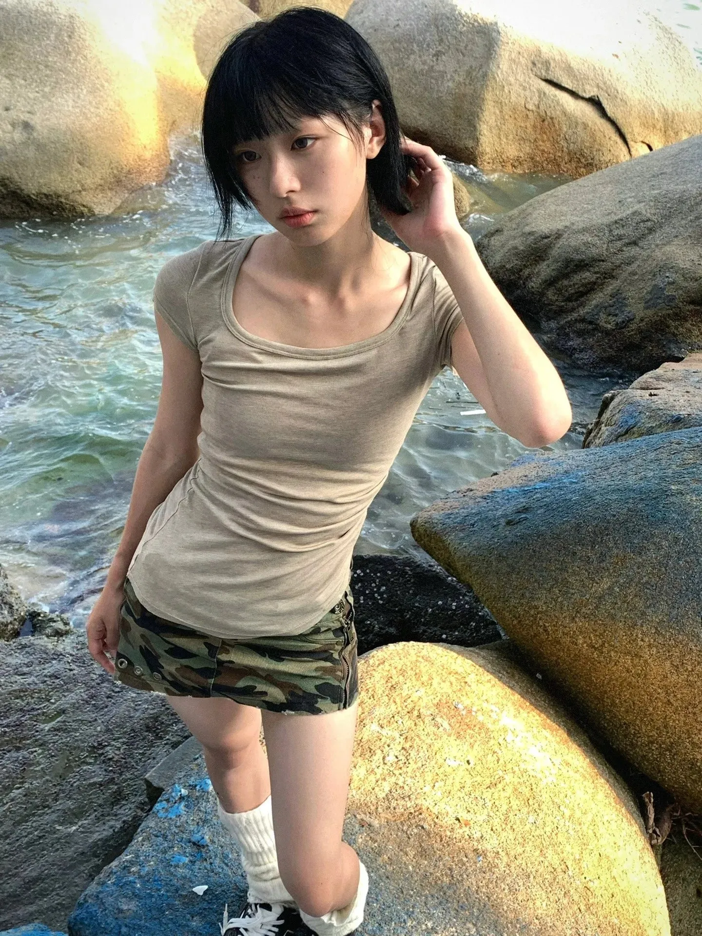 Y2K Grunge Sigilism Top